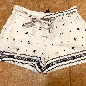 Linen Blend Shorts